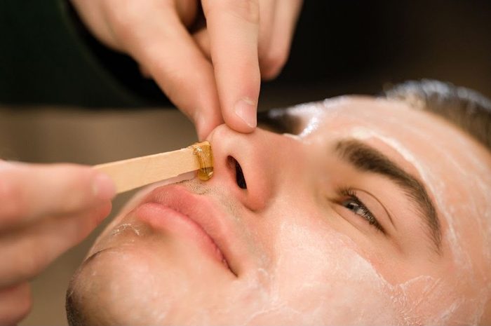 Nose wax, included free with every cut